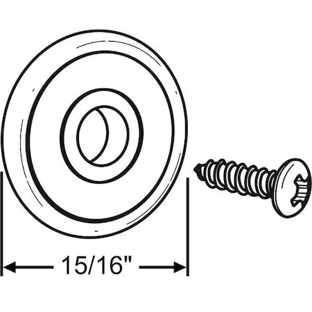 NYLON WHEELS ONLY FOR 3-105